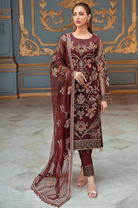 HE - 103 ( Maroon ) 4pc